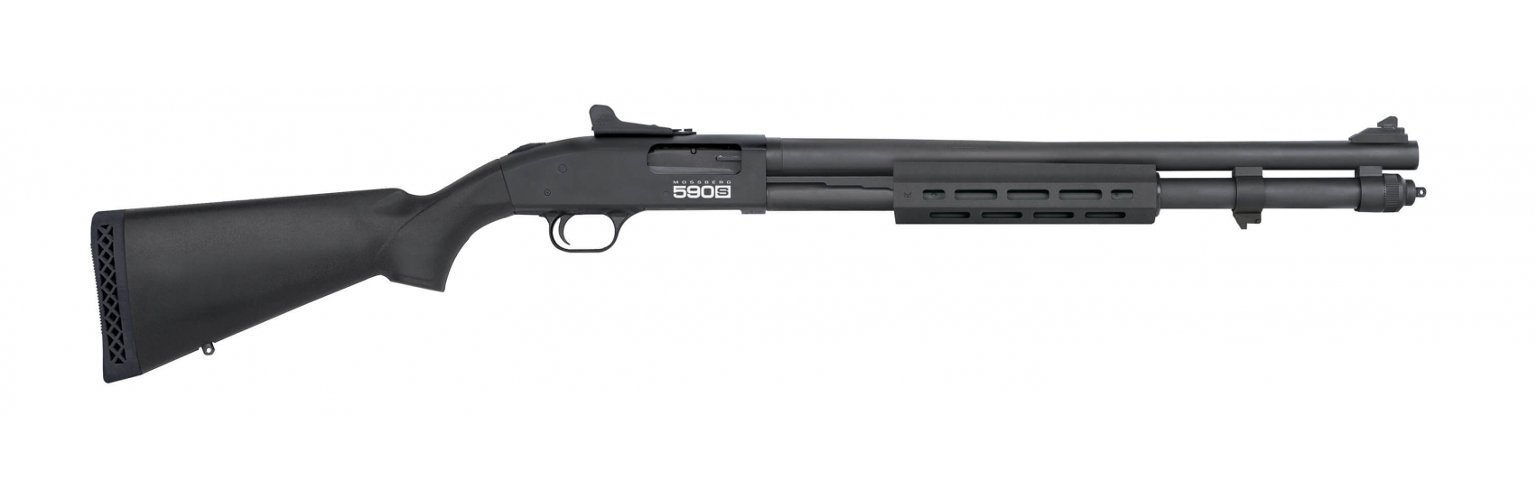 MOSSBERG 590S TACTICAL 12G 20" 13+1RD BLK GHOST RING SIGHT 3 MOSSBERG 590S TACTICAL 12G 20" 13+1RD BLK GHOST RING SIGHT