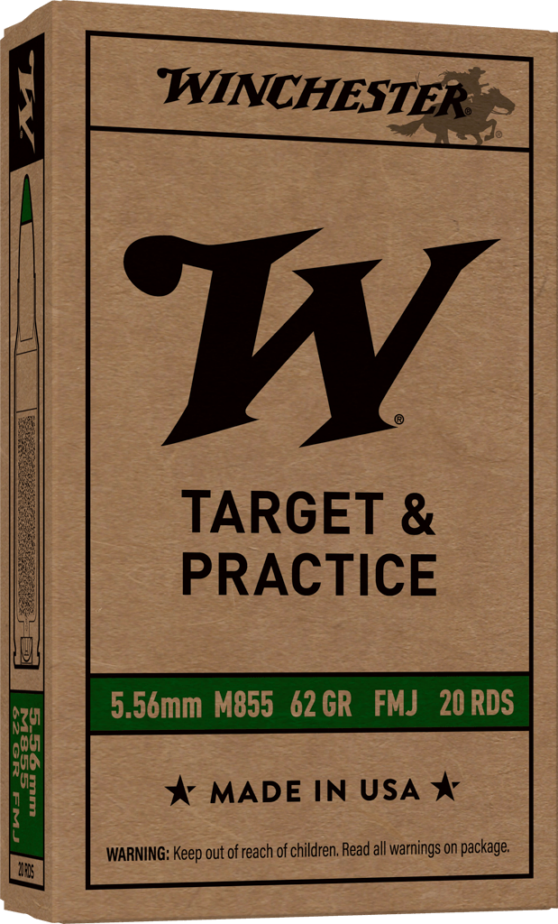 WINCHESTER LC 5.56 M855 FMJ 62G 20RD