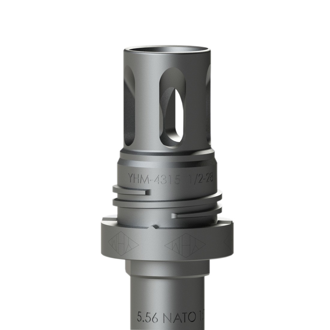 YANKEE HILL MACHINE COMPANY FLASH HIDER MINI QD 1/2-36