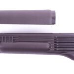 0006790 arsenal plum polymer handguard set with stainless steel heat shield for milled receiver