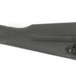 0012571 arsenal black warsaw length buttstock assembly with trap door for stamped receivers