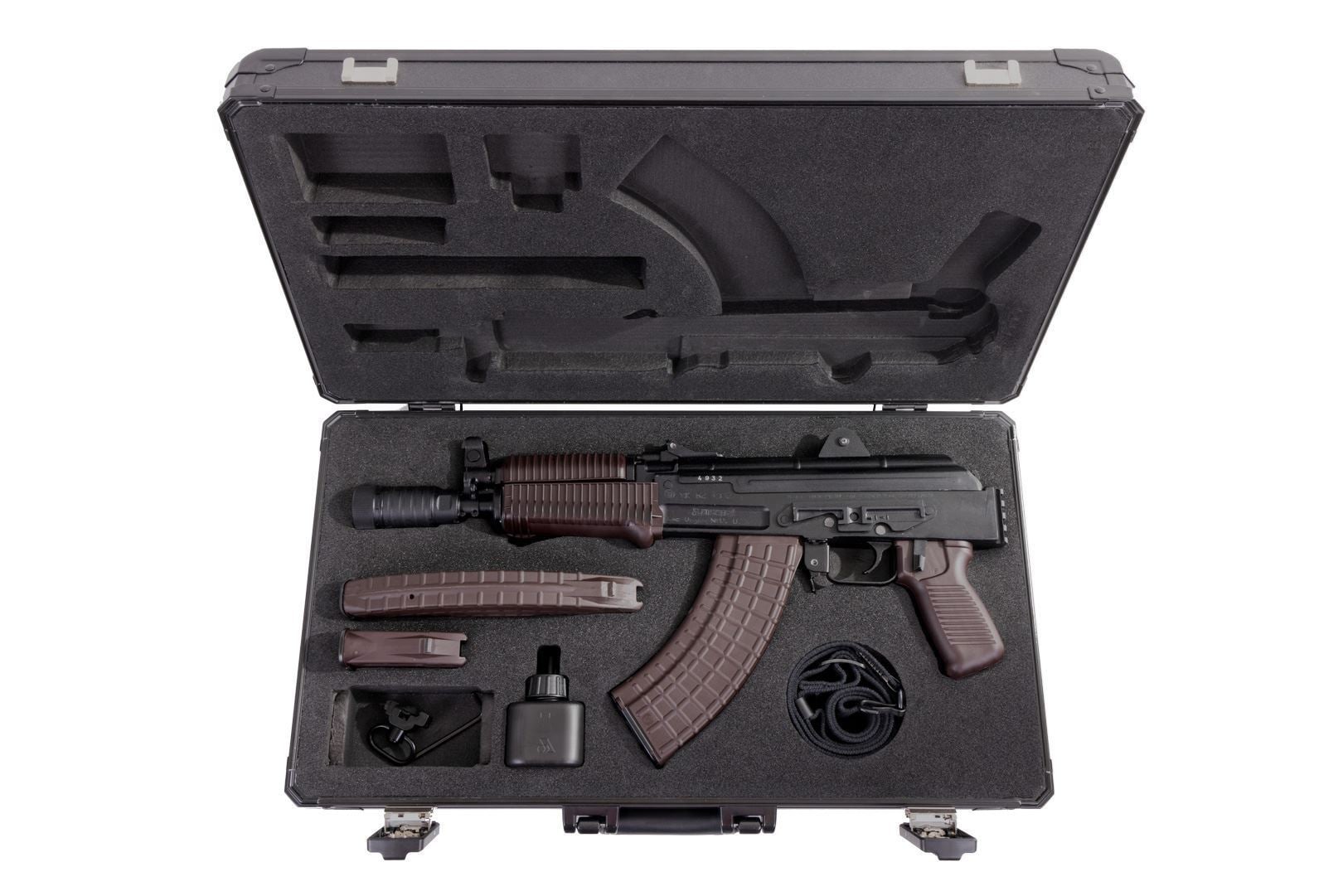 Arsenal SAM7K AK Pistol 7.62x39mm Plum US Furniture 30rd Mag Hard Case 4 Arsenal SAM7K AK Pistol 7.62x39mm Plum US Furniture 30rd Mag Hard Case - Image 2