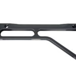 0014354 arsenal cnc machined aluminum tactical buttstock assembly 1913 picatinny attachment gray