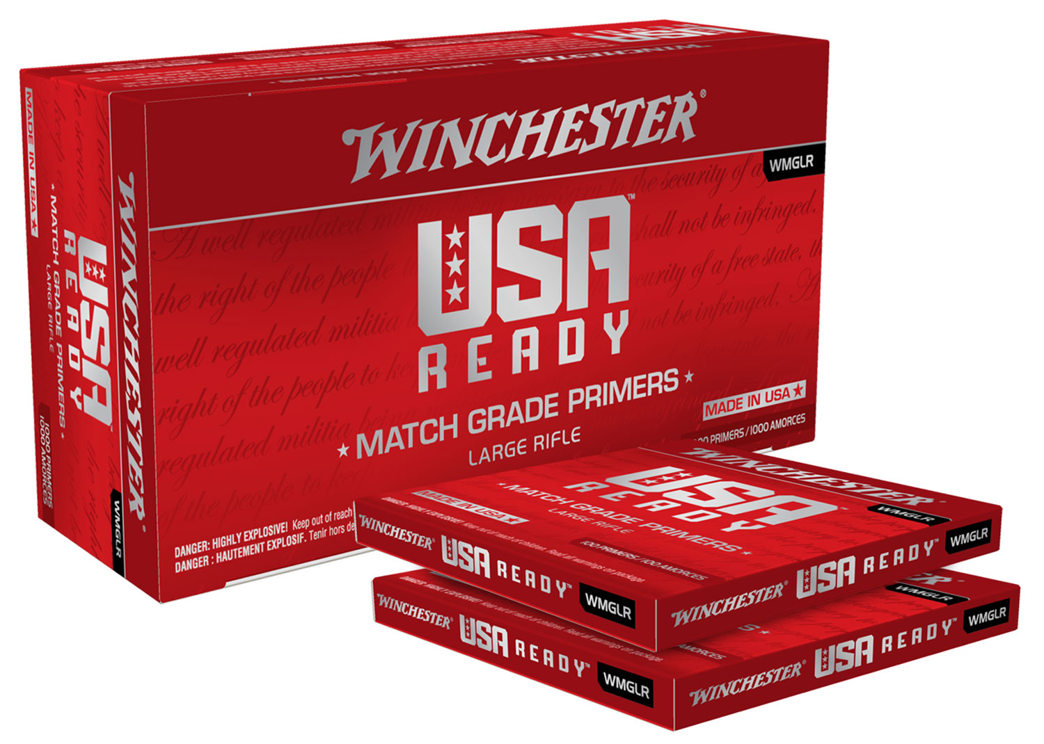 Winchester Ammo WMGSR Centerfire  Small Rifle 1000 Per Box/5 Case