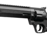 Taurus 2440081RH-DLX Raging Hunter 44 Rem Mag 5rd 8.37" Matte Black Oxide Cylinder Matte Black Aluminum Black Rubber with Integrated Red Cushion Insert Grip Includes Case 2 111580