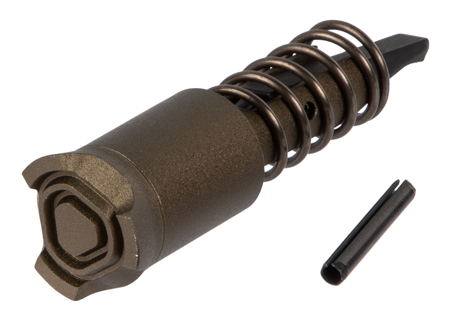 Strike Industries ARSFAFDE AR Forward Assist Flat Dark Earth Anodized Aluminum Fits AR-15/M16 3 Strike Industries ARSFAFDE AR Forward Assist Flat Dark Earth Anodized Aluminum Fits AR-15/M16