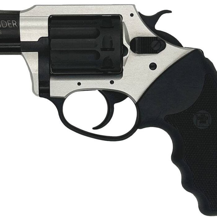 Charter Arms 52329 Pathfinder Lite 22 Mag, 8 Shot 2" Black Passivate Stainless Steel Barrel & Cylinder, Anodized Aluminum Frame w/Black Finger Grooved Rubber Grip, Exposed Hammer