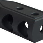 Timber Creek Outdoors 308HBBLC Heart Breaker Muzzle Brake Black Cerakote with 5/8"-24 tpi Threads for 308 Win AR-Platform 2 126980