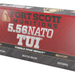 Fort Scott Munitions 556055SCV Tumble Upon Impact (TUI) 5.56x45mmNATO 55gr Solid Copper Spun 20 Per Box/25 Case 1 133847