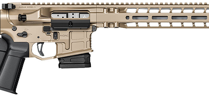 Radian Weapons R0601 Model 1 Carbine *CA Compliant 223 Wylde 10+1 16", FDE Billet Rec/M-Lok Handgaurd, Paddle Grip & Fixed CTR Stock, Dead Air Keymo Flash Hider, Ambi Controls, Vertex Trigger