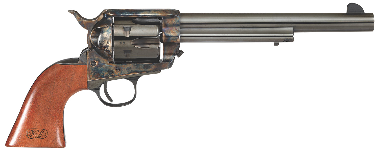 Cimarron PP514M00HN U.S. Calvary Henry Nettleton 45 Colt (LC) 6 Shot, 7.50" Blued Steel Barrel & Cylinder, Color Case Hardened Steel Frame, Walnut Grip, Exposed Hammer 3 Cimarron PP514M00HN U.S. Calvary Henry Nettleton 45 Colt (LC) 6 Shot, 7.50" Blued Steel Barrel & Cylinder, Color Case Hardened Steel Frame, Walnut Grip, Exposed Hammer