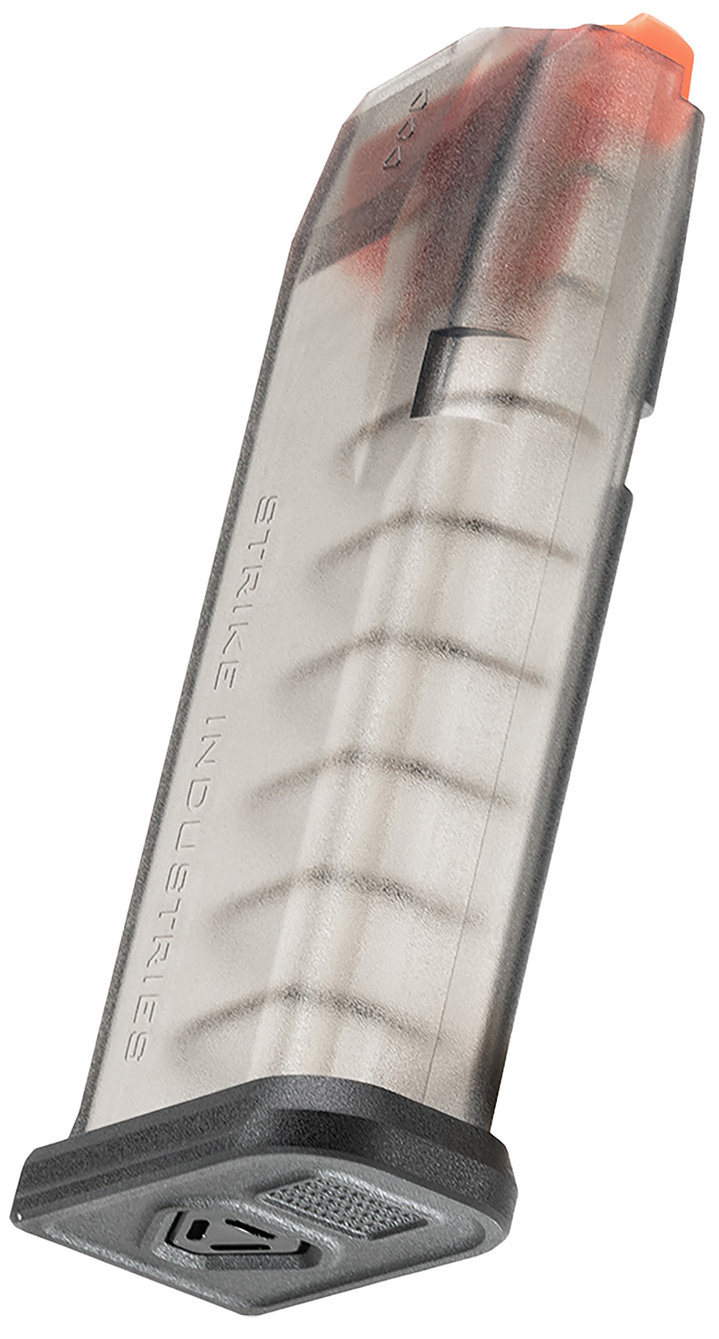 Strike Industries GMAG19 15rd Compatible w/ Glock 19/26 Gen3-5 Translucent Smoke 3 Strike Industries GMAG19 15rd Compatible w/ Glock 19/26 Gen3-5 Translucent Smoke