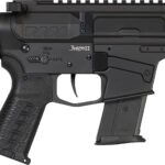 CMMG 57A9A0FAB Banshee MK57 5.7x28mm 20+1 5" Black Nitride Medium Taper Threaded Barrel, M-LOK Handguard, Black Armor Cerakote Aluminum Receiver w/Picatinny Rail, Black Pistol Tube, CMMG Zeroed Grip 1 166386