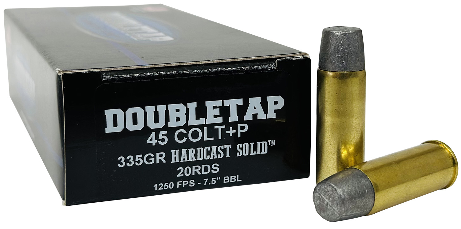 DoubleTap Ammunition 45P335HC 45Colt+P 335gr Hard Cast Solid 20 Per Box/25 Case 3 DoubleTap Ammunition 45P335HC 45Colt+P 335gr Hard Cast Solid 20 Per Box/25 Case