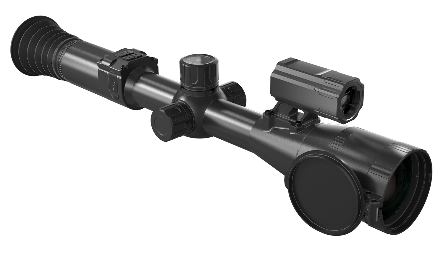 PARD PA4-50/LRF Pantera 480 LRF Thermal Black 3.3x50mm Multi Reticle, Digital 2x/4x/6x/8x Zoom 640x480, 12 Microns, 50 Hz Resolution
