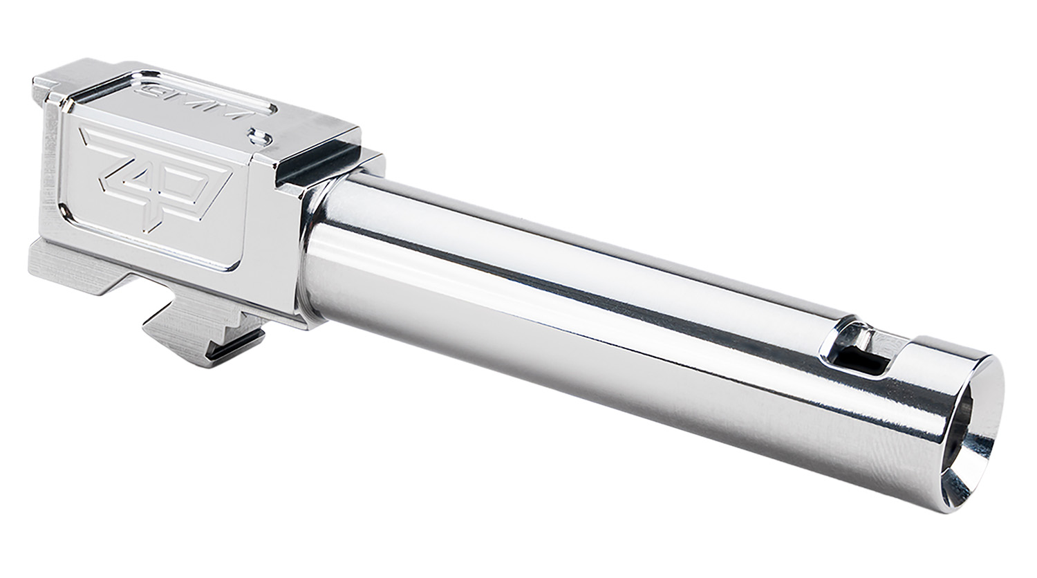 Zaffiri Precision ZP.19G5BCPSS Glock 3.89" Ported Stainless Steel, Fits Glock 19 Gen5