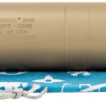 Griffin Armament GAGP5FDE-W GP5 Direct Thread Suppressor 5.56mm 1.50" FDE 17-4 PH Stainless Steel 1/2"x28 2 174661