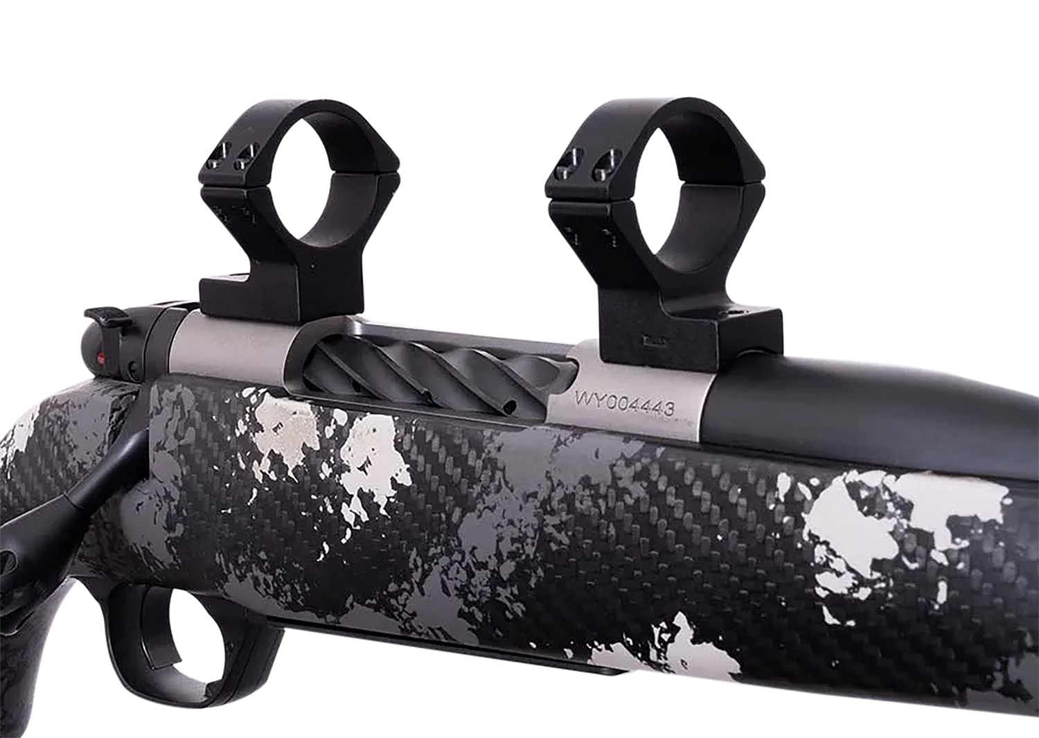 Weatherby W940705 Scope Mount/Ring Combo Matte Black Alloy 1" Tube Weatherby Mark V Medium Rings Magnum 9-Lug Action 3 Weatherby W940705 Scope Mount/Ring Combo Matte Black Alloy 1" Tube Weatherby Mark V Medium Rings Magnum 9-Lug Action