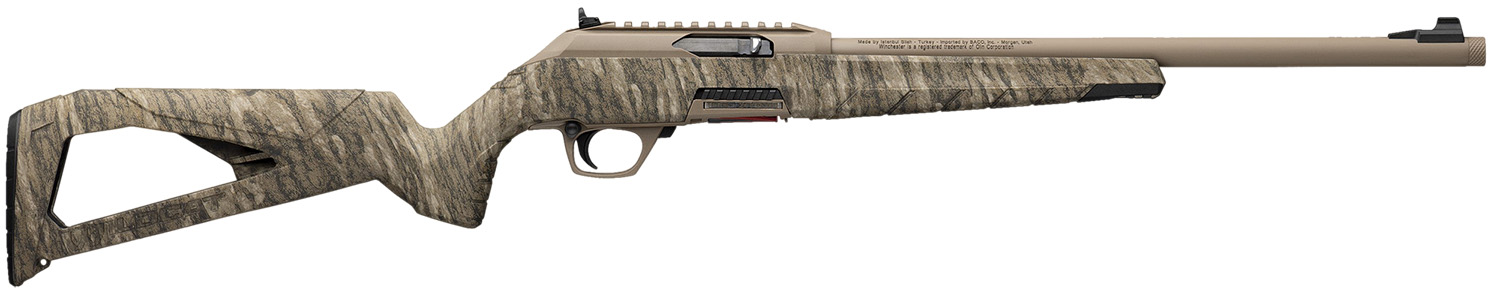 Winchester Repeating Arms 521164102 Wildcat  22 LR 10+1 16.50" Flat Dark Earth Perma-Cote Steel Threaded Barrel, Flat Dark Earth Picatinny Rail Polymer Receiver, Picatinny Rail Forend, Mossy Oak Botto