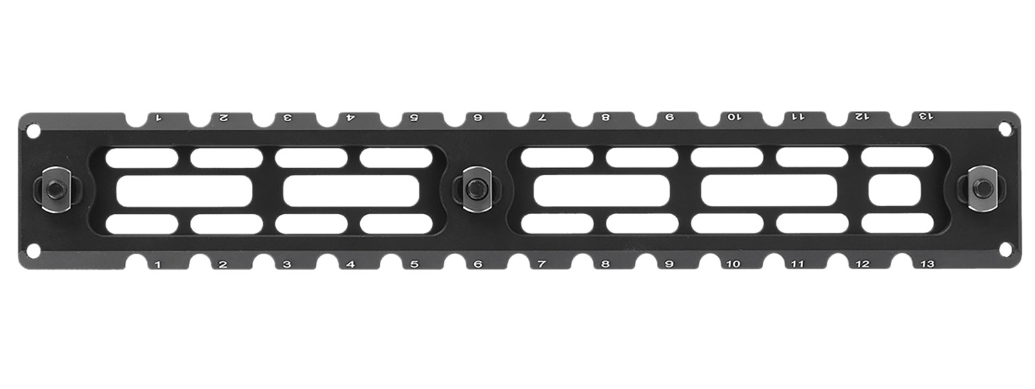 Leapers TLUMA03 ARCA Rail 6 Slot M-LOK Matte Black Anodized Aluminum 9.40" Long M-LOK Mount 3 Leapers TLUMA03 ARCA Rail 6 Slot M-LOK Matte Black Anodized Aluminum 9.40" Long M-LOK Mount