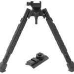 Leapers TLBP03B Bipod Black Anodized 8-12" Aluminum 1 177981