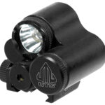 Leapers LTELP28R Black Anodized Aluminum 120 Lumens CREE LED IRB Bulb Red Laser Picatinny Mount 2 178005