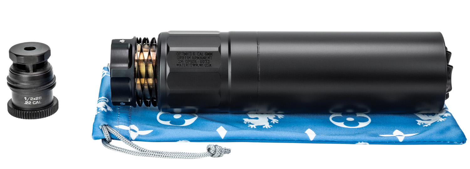 Griffin Armament GAOP6DL-W Dual-Lok Optimus 6 6mm Fits 6.68" Long 17-4 Stainless Steel Cerakote Black 3 Griffin Armament GAOP6DL-W Dual-Lok Optimus 6 6mm Fits 6.68" Long 17-4 Stainless Steel Cerakote Black