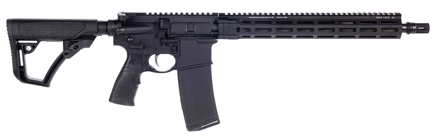 Daniel Defense 0220105296047 DD4 RIII SLW 5.56 NATO 30+1 14.50" Black