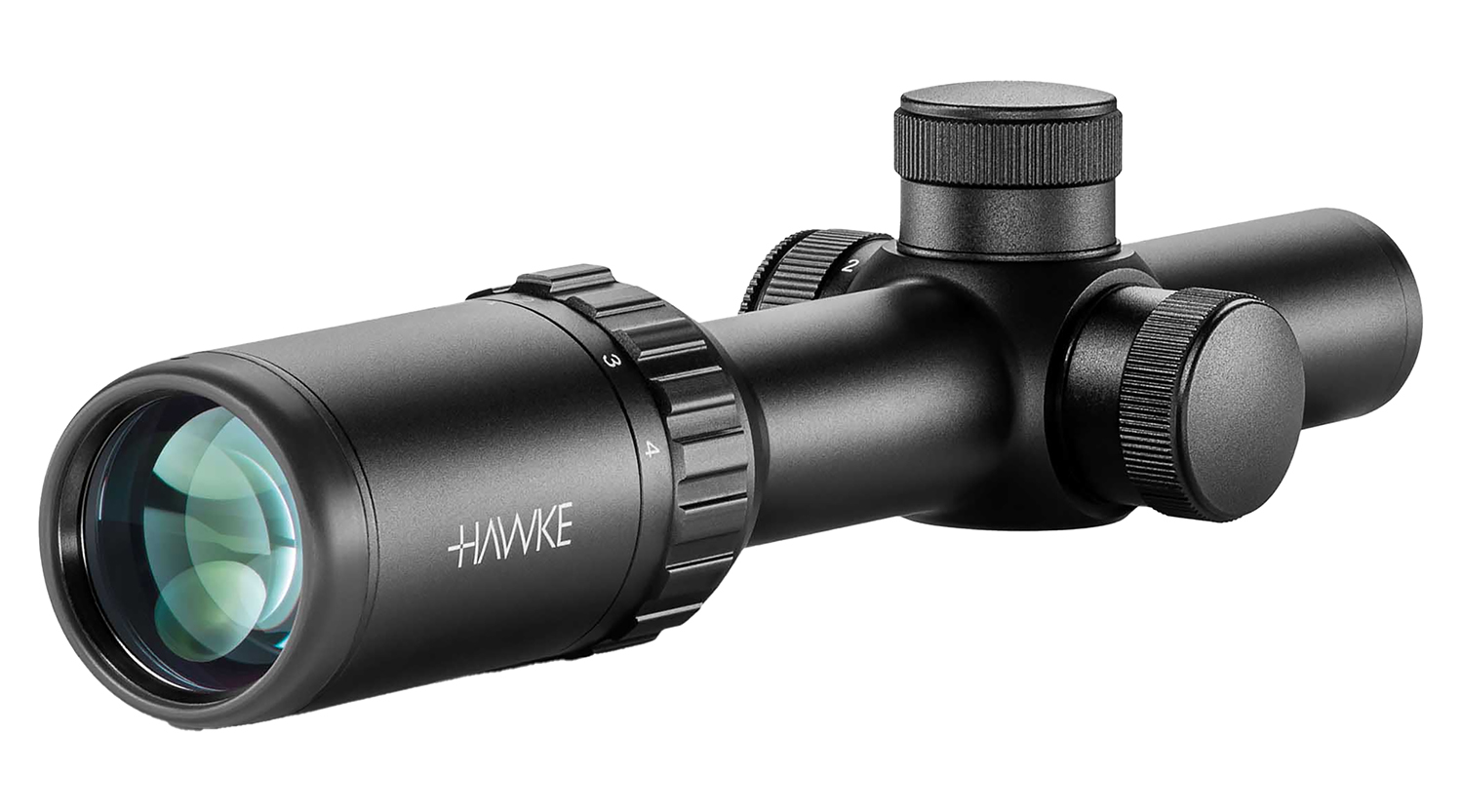 Hawke Sport Optics 14205 Vantage IR Riflescope Black 1-4x20mm 1" Tube Illuminated Red/Green Turkey DOT IR Reticle 3 Hawke Sport Optics 14205 Vantage IR Riflescope Black 1-4x20mm 1" Tube Illuminated Red/Green Turkey DOT IR Reticle