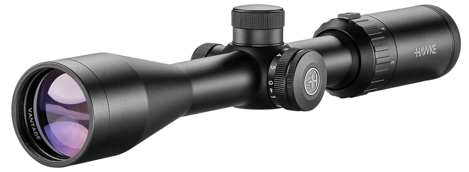 Hawke Sport Optics 14217 Vantage IR Riflescope Black 3-9x40mm 1" Tube Illuminated Red/Green Straight-Wall Marksman Reticle 3 Hawke Sport Optics 14217 Vantage IR Riflescope Black 3-9x40mm 1" Tube Illuminated Red/Green Straight-Wall Marksman Reticle