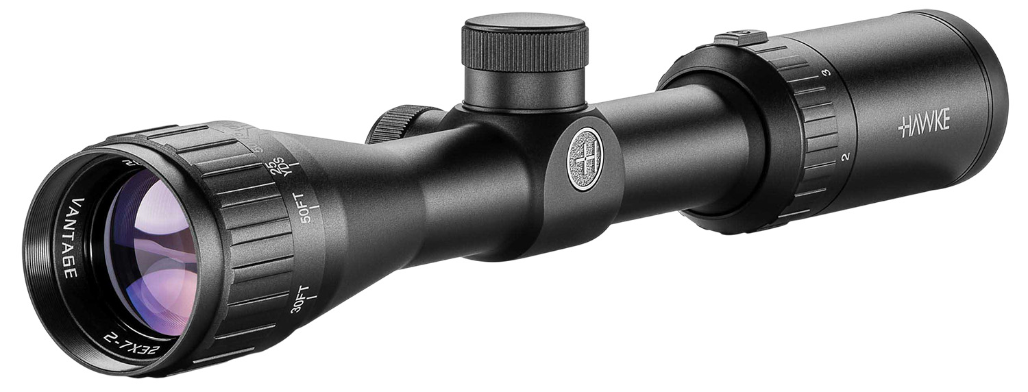 Hawke Sport Optics 14111 Vantage Riflescope Black 2-7x32mm 1" Tube Mil-Dot Reticle 3 Hawke Sport Optics 14111 Vantage Riflescope Black 2-7x32mm 1" Tube Mil-Dot Reticle