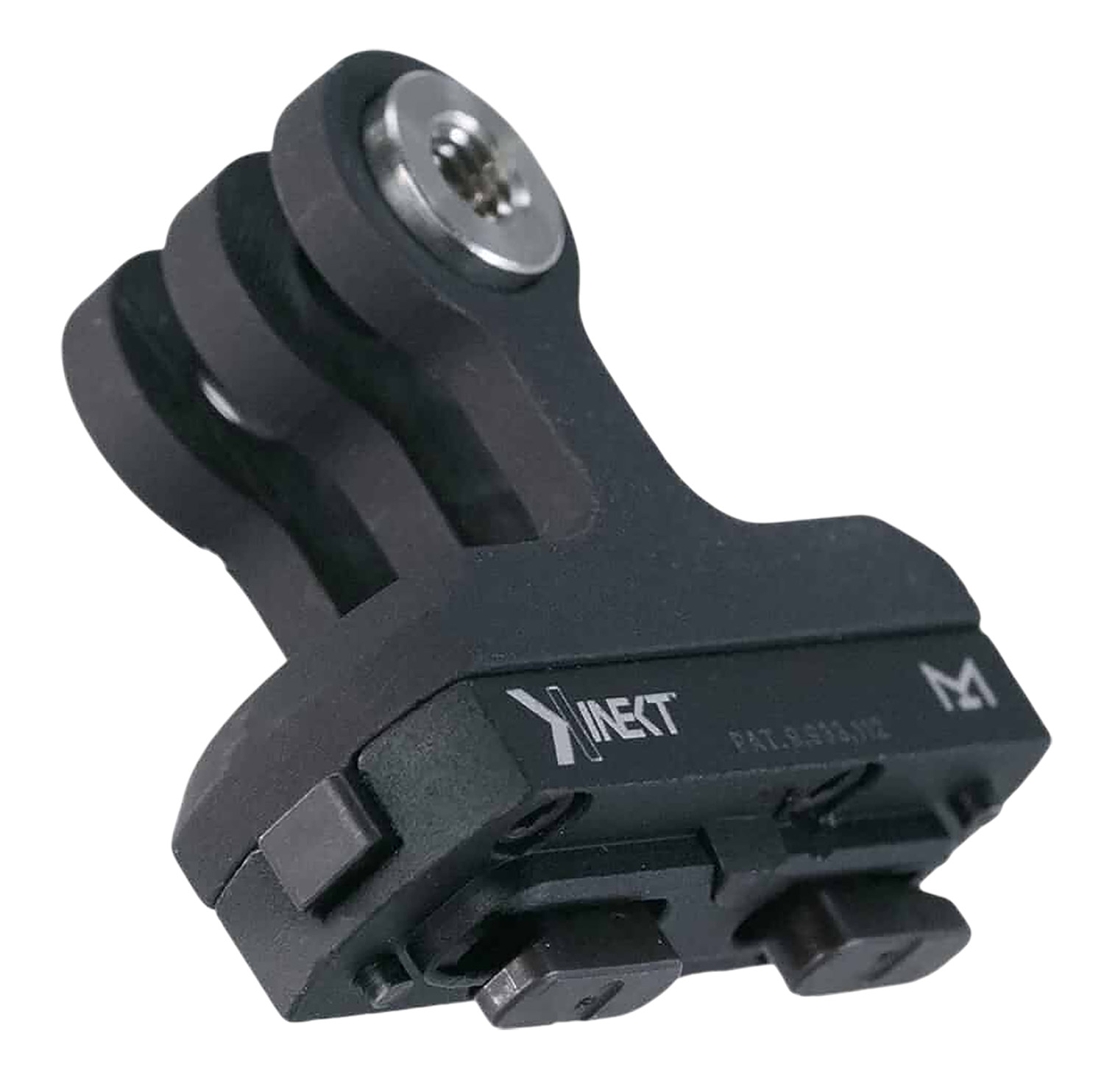 Kinetic Development Group KIN5-500  Go Pro Mount For Standard Magpul MLOK Slots Black Aluminum