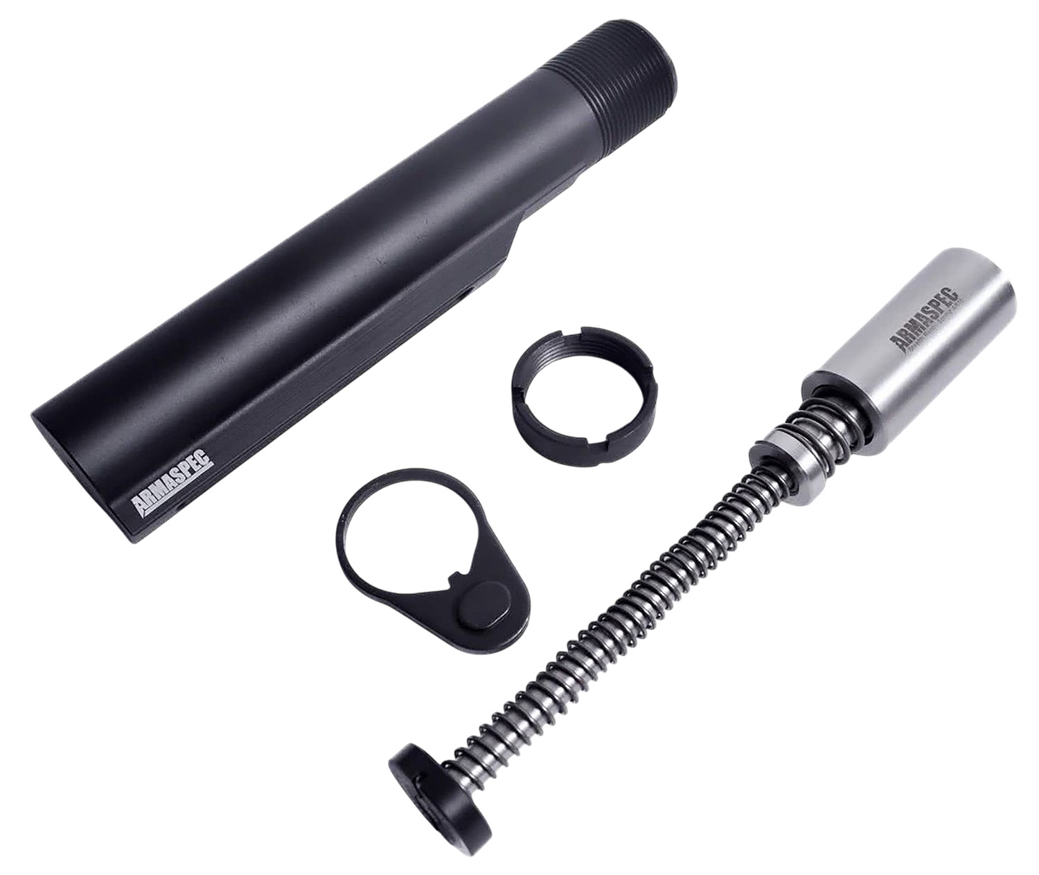 Armaspec ARM263-BB SRS-BB Buffer Tube Kit Black AR-15 Gen4 3 Armaspec ARM263-BB SRS-BB Buffer Tube Kit Black AR-15 Gen4