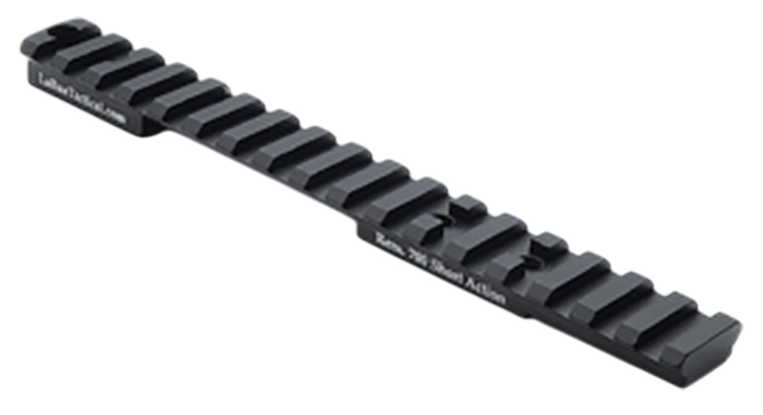 Larue Tactical LT113S20MOA  Top Rail Black Fits Remington 700 Short Action 20 MOA