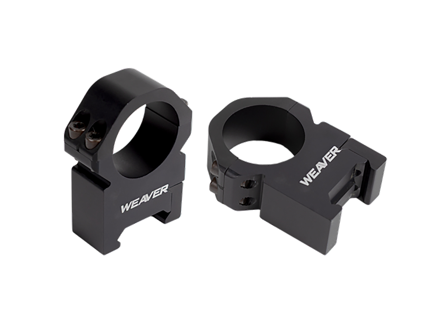 Weaver Mounts 48383 Precision Black Aluminum 1" Tube Extra High 3 Weaver Mounts 48383 Precision Black Aluminum 1" Tube Extra High