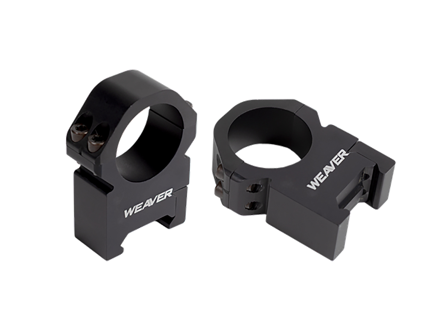 Weaver Mounts 48384 Precision Black Aluminum 1" Tube Extra Extra High 3 Weaver Mounts 48384 Precision Black Aluminum 1" Tube Extra Extra High