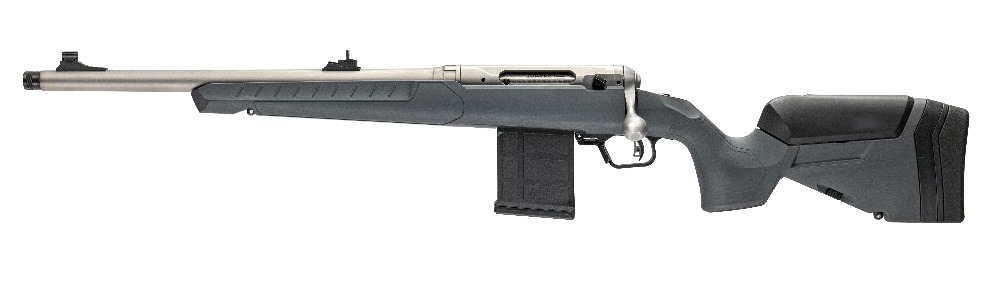 Savage Arms 32518 110 Ridge Hunter 375 Ruger 5+1 20" Heavy Barrel, Flat Dark Gray Adj LOP Synthetic Stock, Left Hand