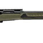 Savage Arms 32637 110 Core Predator Full Size 243 Win 10+1 22" Medium Heavy Fluted Barrel, Arca Rail Forend, Hunter Green AccuStock w/AccuFit V2 Synthetic Stock, Left Hand 2 189765