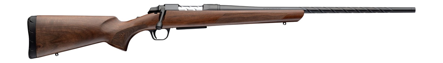 Browning 035852218 AB3 Pro Hunter Full Size 308 Win 4+1 22" Blued Spiral Fluted Threaded Barrel, Blued Steel Drilled & Tapped Receiver, Satin Walnut Fixed Stock