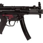 Century Arms HG6035NN AP5 Navy 9mm Luger 30+1 5.80" Manganese Phosphate Threaded Barrel, Black Lacquer Over Manganese Phosphate Steel Stamped Receiver, Picatinny Rear Cap, Black Navy Style Grip 1 192136