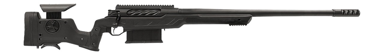 Cadex Inc CDXBMGQUA5029HI20I1J5N BMG Quake 50 BMG 3+1 29" Black DLC Match Grade Threaded Barrel, Black Cerakote Receiver w/Picatinny Rail, Adj Cheek Piece & LOP Black Polymer Stock 3 Cadex Inc CDXBMGQUA5029HI20I1J5N BMG Quake 50 BMG 3+1 29" Black DLC Match Grade Threaded Barrel, Black Cerakote Receiver w/Picatinny Rail, Adj Cheek Piece & LOP Black Polymer Stock