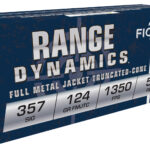 Fiocchi 357SIGAP Range Dynamics 357Sig 124gr Full Metal Jacket 50 Per Box/20 Case 1 34041