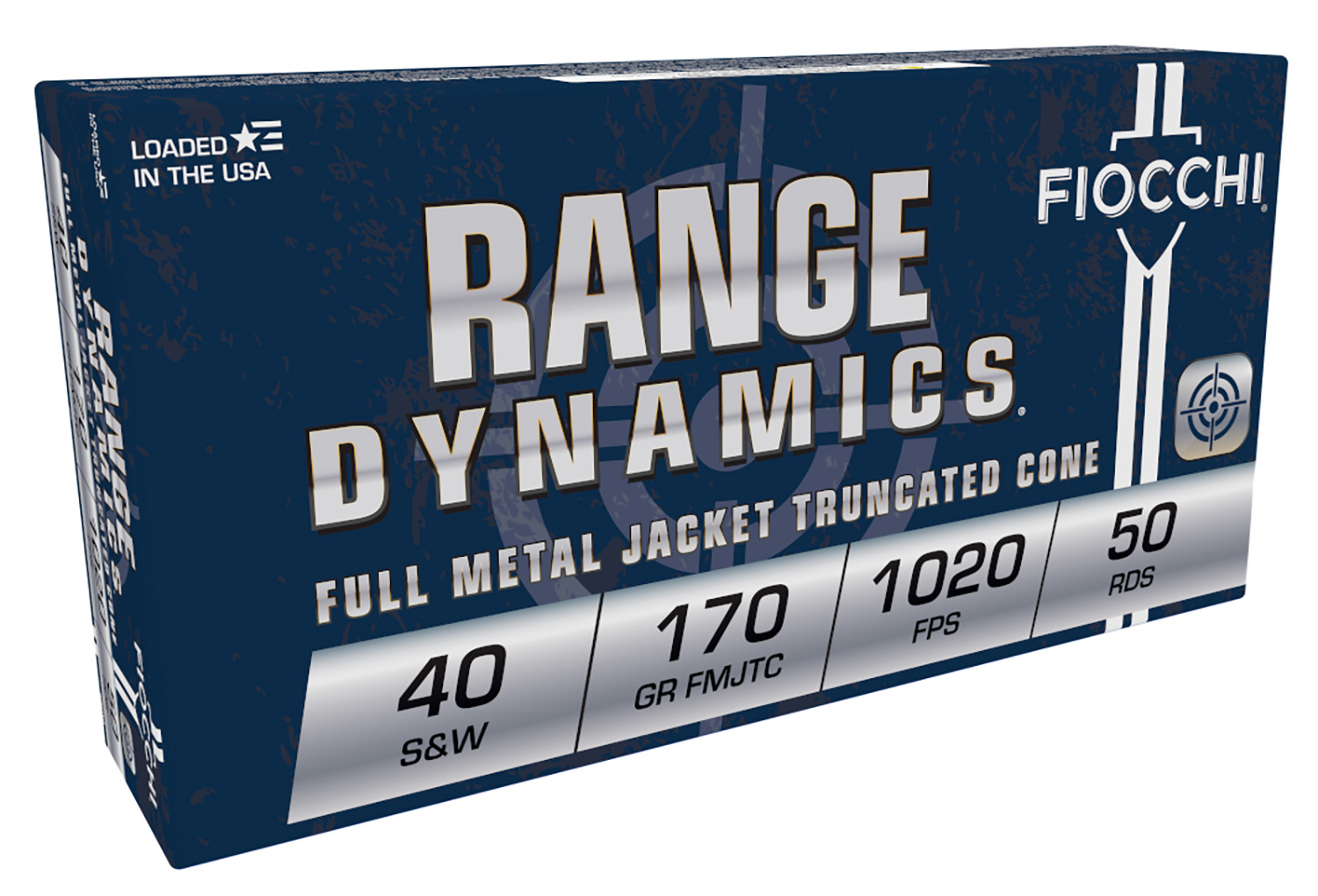 Fiocchi 40SWA Range Dynamics 40S&W 170gr Full Metal Jacket Truncated Cone 50 Per Box/20 Case 3 Fiocchi 40SWA Range Dynamics 40S&W 170gr Full Metal Jacket Truncated Cone 50 Per Box/20 Case