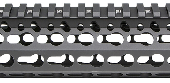 BCM KMRA9556BK KMR Alpha Handguard 9" Keymod Style Made of Aluminum with Black Anodized Finish for AR-15