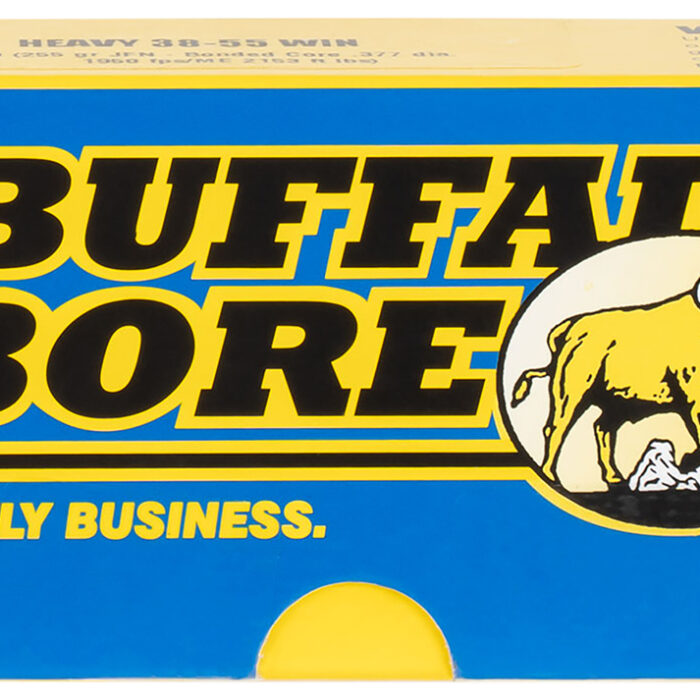 Buffalo Bore Ammunition 11C20 Heavy Strictly Business 38-55Win 255gr Semi Jacketed Flat Point 20 Per Box/12 Case