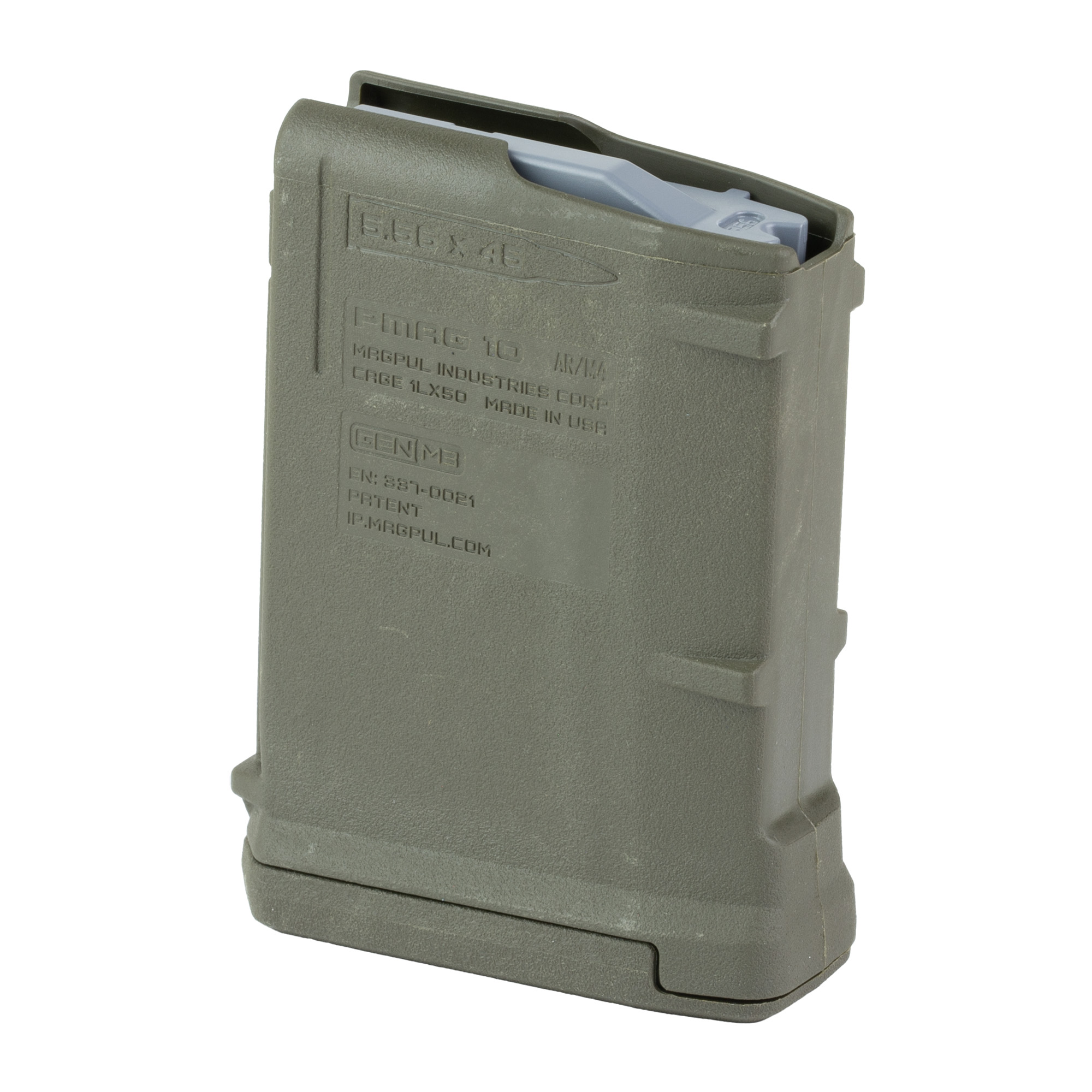 MAGPUL PMAG GEN M3 5.56 10RD ODG 3 MAGPUL PMAG GEN M3 5.56 10RD ODG