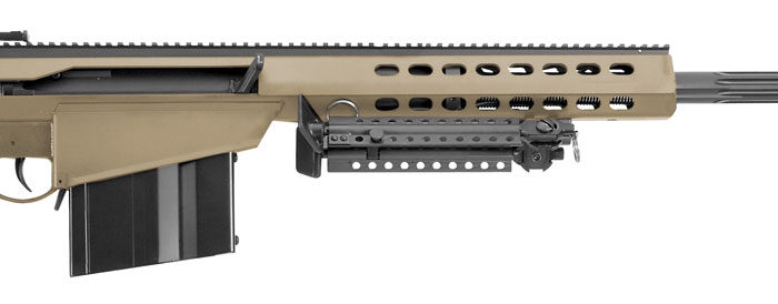 Barrett 14031 M82A1  50 BMG 10+1 29" Fluted Barrel,  Flat Dark Earth Cerakote Steel Receiver, M1913 Picatinny Acc. Rail, FDE Synthetic Stock w/Sorbothane Recoil Pad, Includes Hard Carry Case