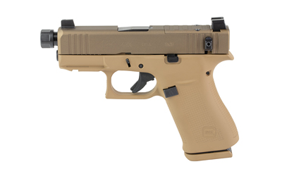 Cart 3 GLOCK 43X HP 9MM 10RD 3.92" TB FDE