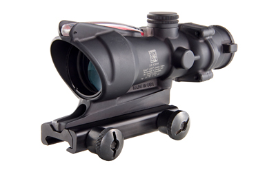 TRIJICON ACOG 4X32 W RED CHEV FLTTP 3 TRIJICON ACOG 4X32 W RED CHEV FLTTP