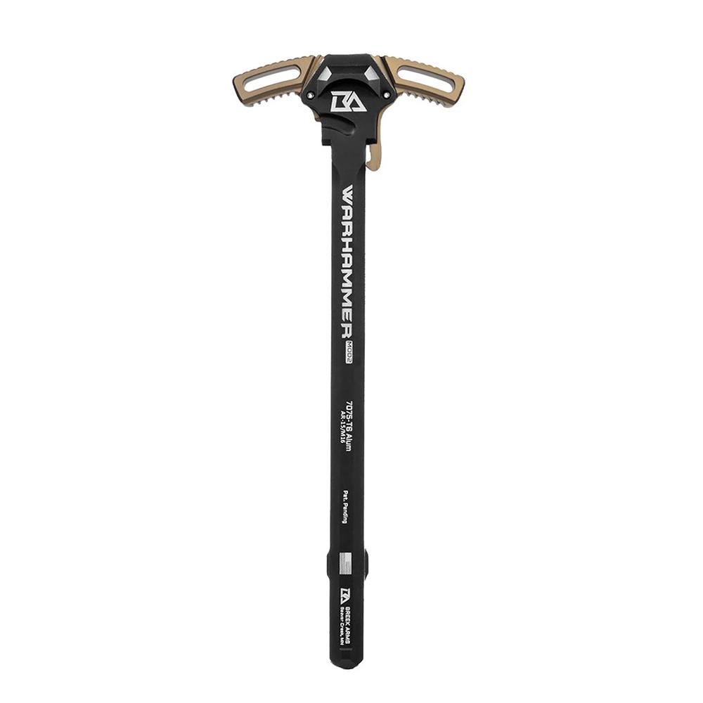 Breek Arms Warhammer MOD2 AR-15 Ambi Charging Handle FDE